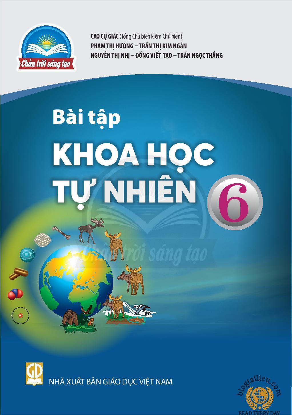 SBT - Khoa học tự nhiên - Lớp 6 - Chân Trời Sáng Tạo